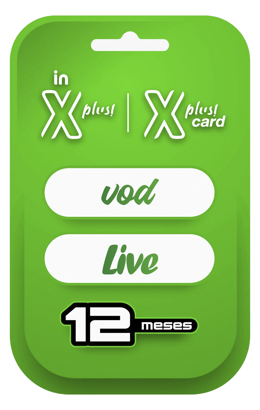 Código de Ativação Xplus Card (Xplus Live + Xplus Vod) 12 Meses